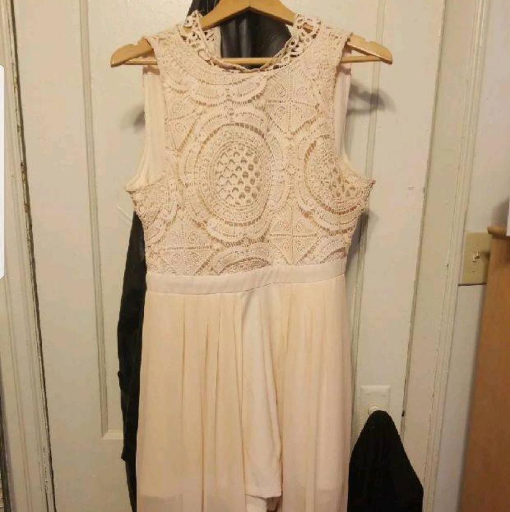 Long Beige dress size XL